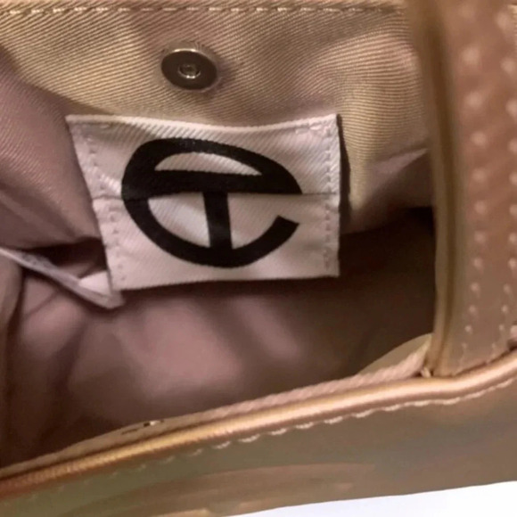 Telfar Small Gold Shopping  bag - Picture 6 of 11
